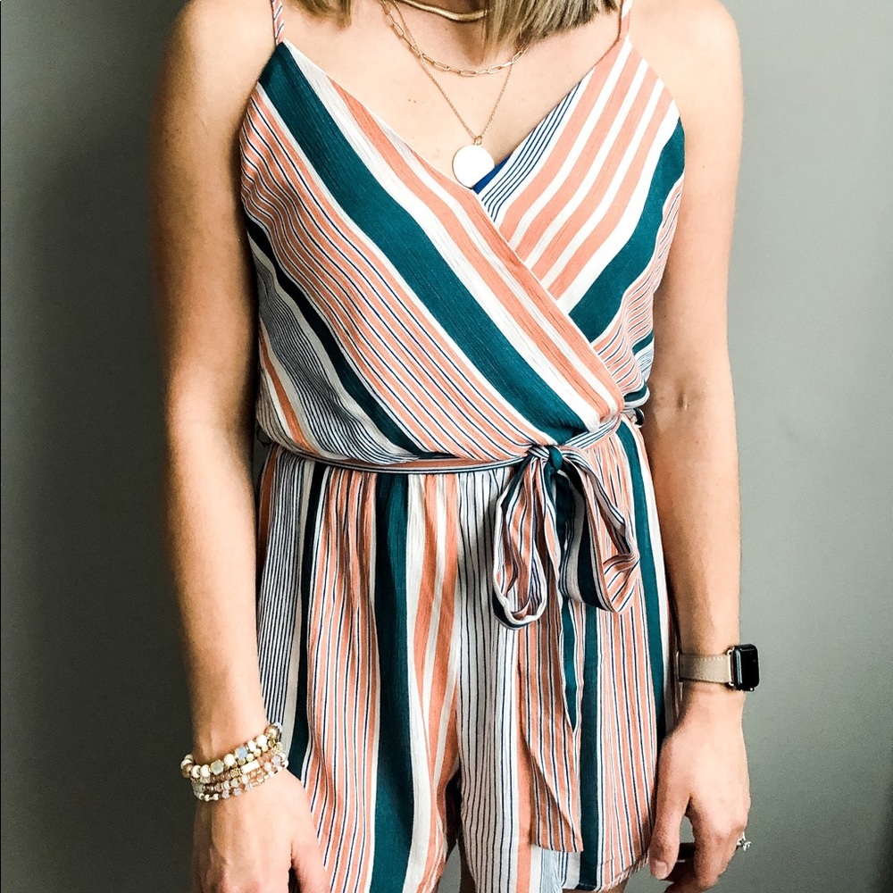 Striped Romper